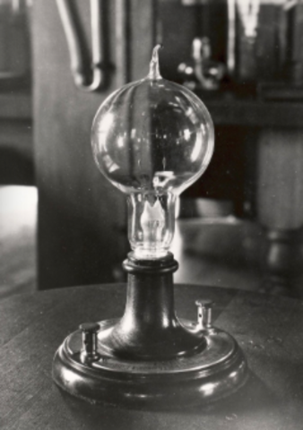 Edison Perfects the First Lightbulb