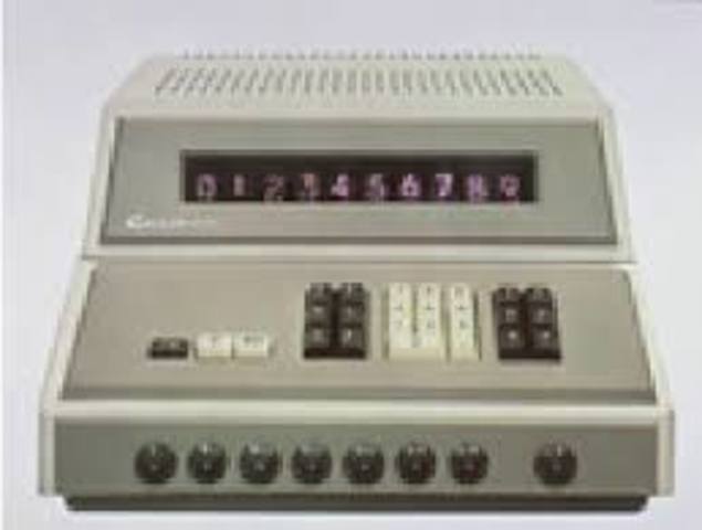 Surge a calculadora eletrônica portátil