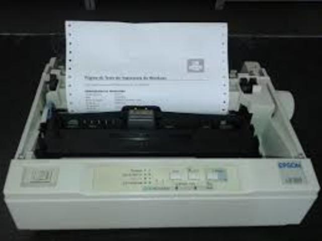 PRIMEIRA IMPRESSORA DE ALTA VELOCIDADE