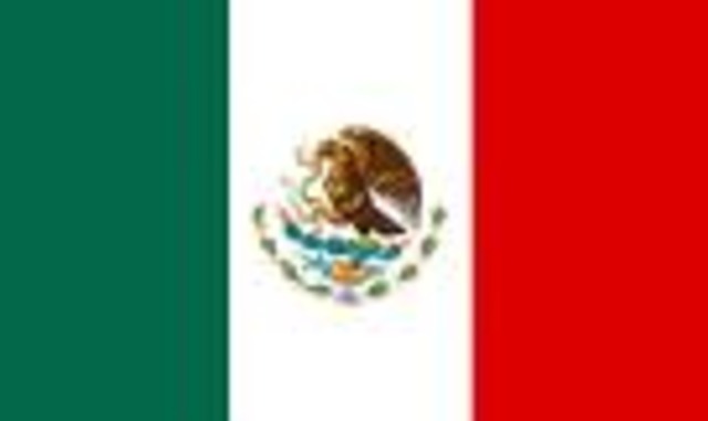 Mexico gains it's independence from Spain