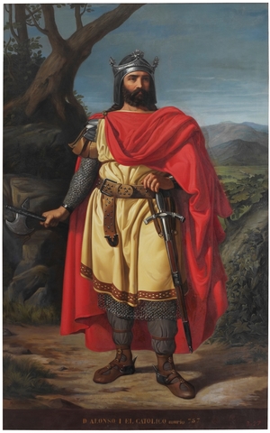 Alfonso I rey de Asturias