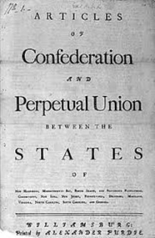 Articles of Confederation Problems with Debt
