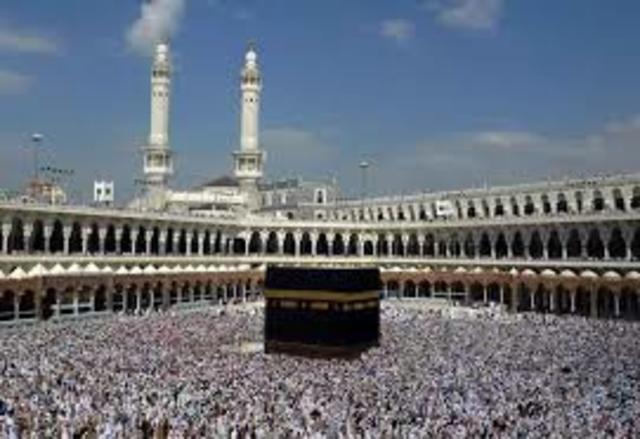 First time in a mosque