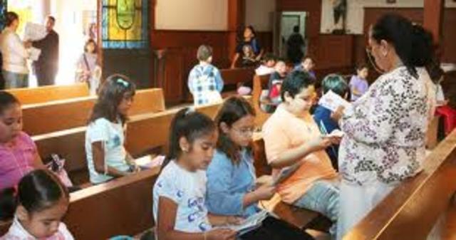 mi dia de katequesis