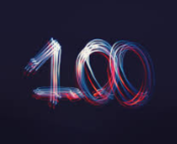 Great Grandma's 100th