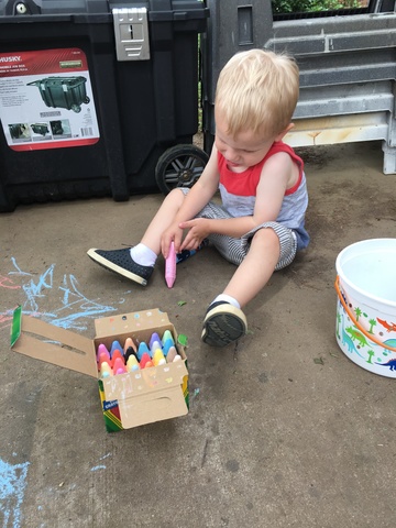 Reading and Singing to HH