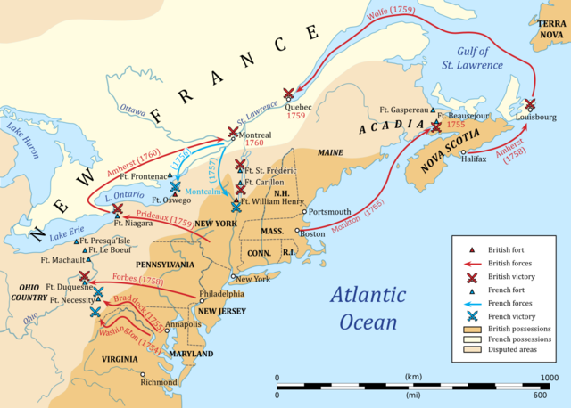 French and Indian War (1754-1763)