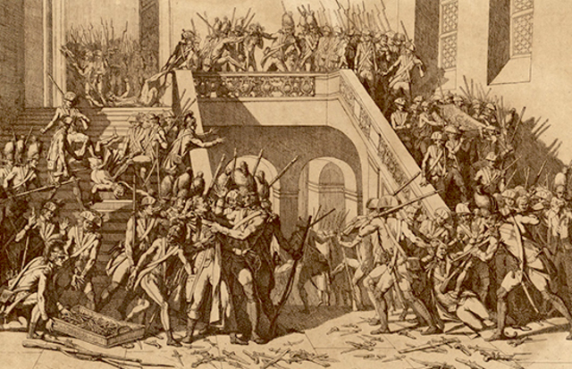 Champ de mars massacre (July 17, 1791)