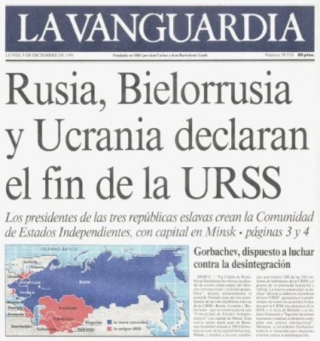 Fin de la URSS
