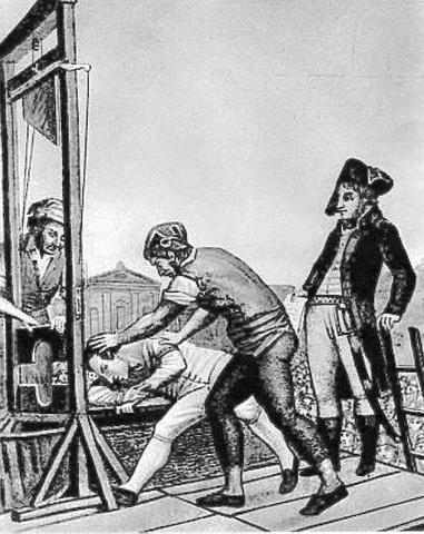 Robespierre execution