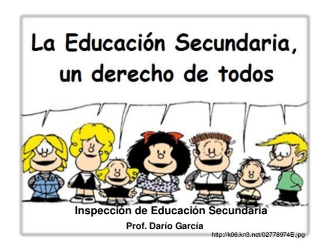 Obligatoriedad de la secundaria