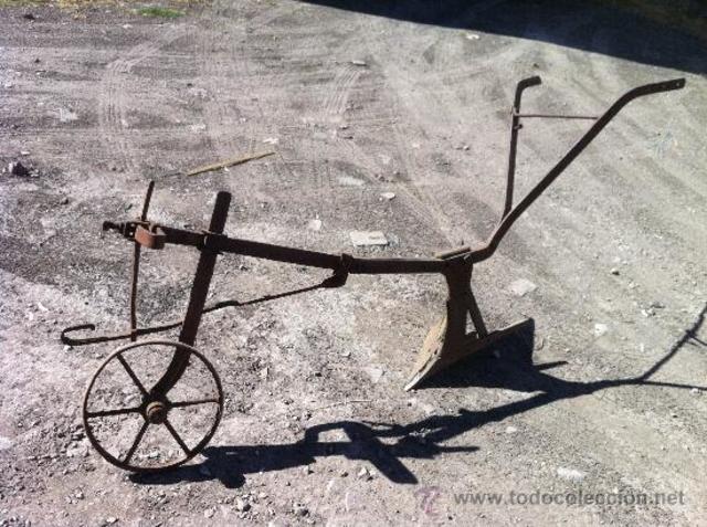 Invención del arado con ruedas