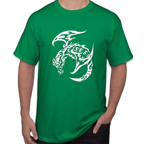 Green Dragon T shirt Merch