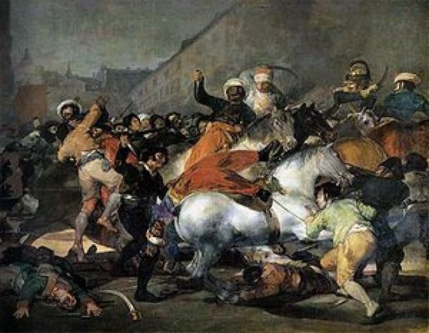 War between French and Spanish