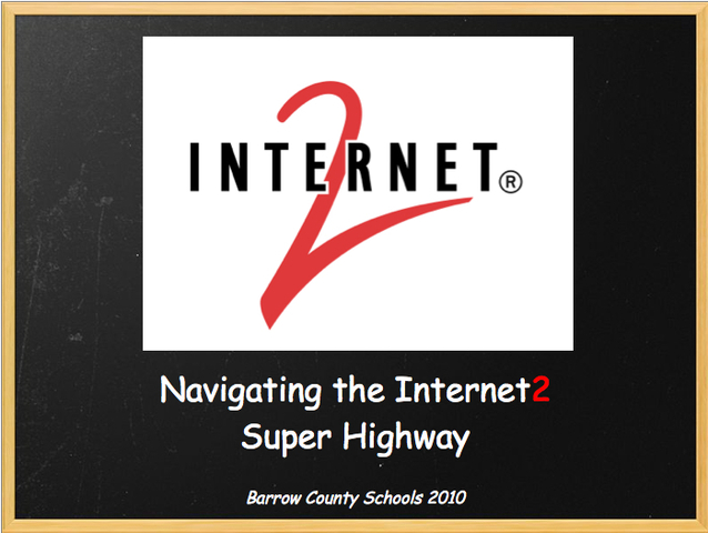 Internet 2 and D2D Grant Information Presentation
