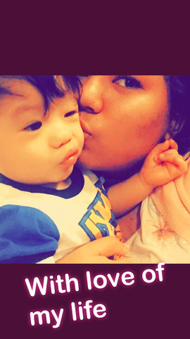 My little brother born