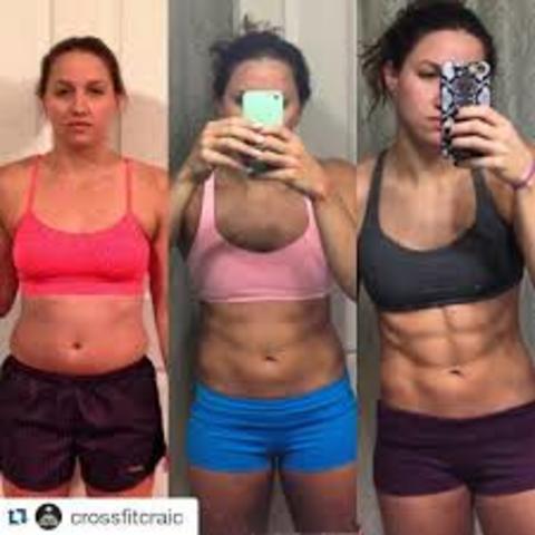 Take before and after pictures every month to track my progress for my project.