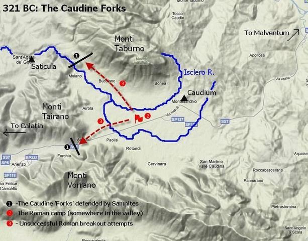 The Battle of The Caudine Forks