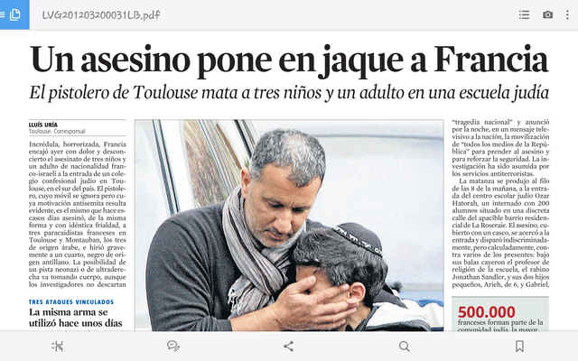 UN ASSASSÍ POSA EN ESCAC A FRANÇA