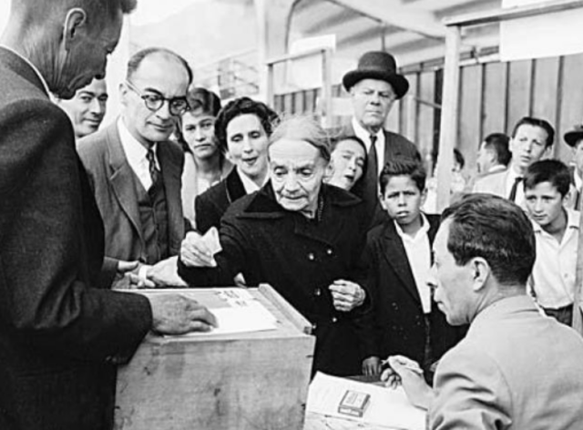 El Reconocimiento Del Voto Femenino.