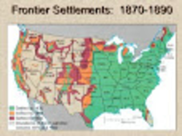 'Closing of the Western Frontier''