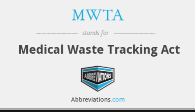 Medical Waste Tracking Act