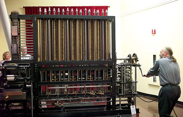 Maquina Diferencial de Babbage