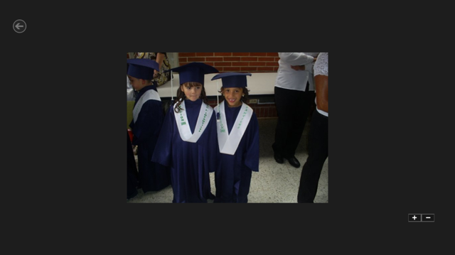 me gradué del jardín