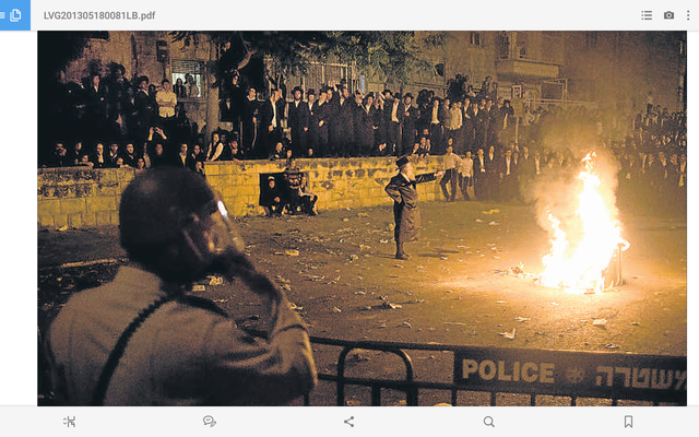 ELS JUEUS ULTRA ORTODOXOS DESAFÍEN L'OBLIGACIÓ DE FER LA MILI