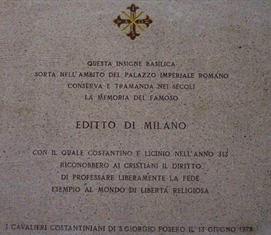 EDICTE DE MILÀ