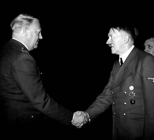 Vidkun Quisling besøkte Hitler i Berlin