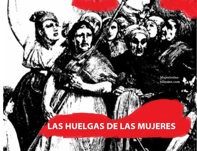 Huelga de mujeres en Petrogrado