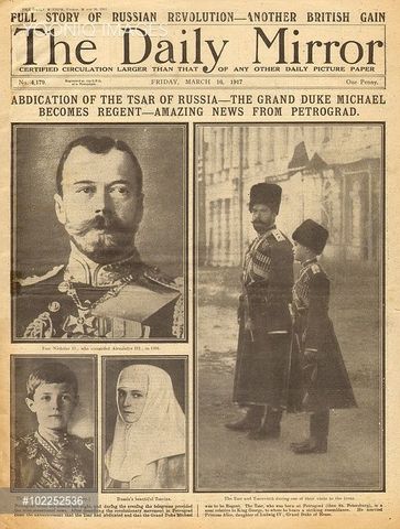 Abdicación del Zar
