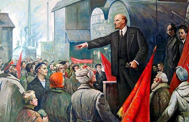 Le disparan a Lenin