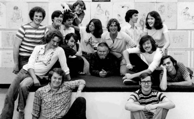 Lasseter Studies Animation at CalArts