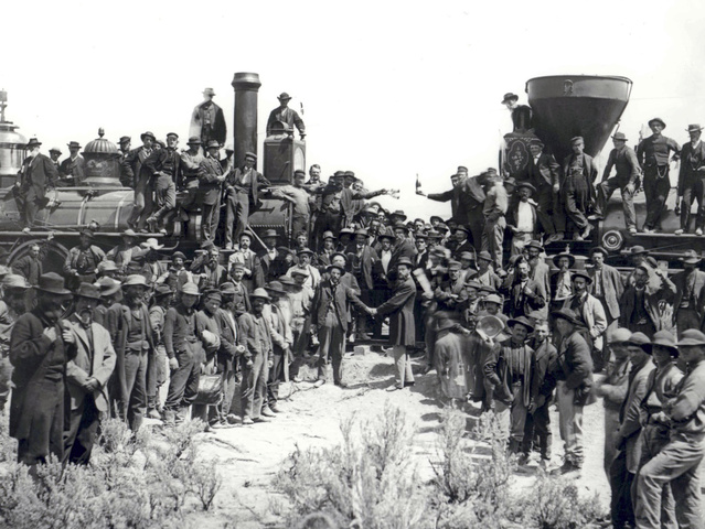 Completion of the First Transcontinental Railroad