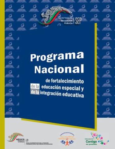 Programa Nacional de fortalecimiento de la educación especial