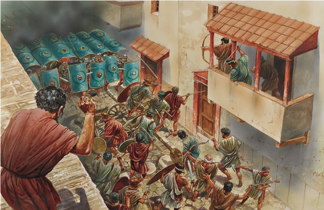 Romans Force Jews Out Of Rome