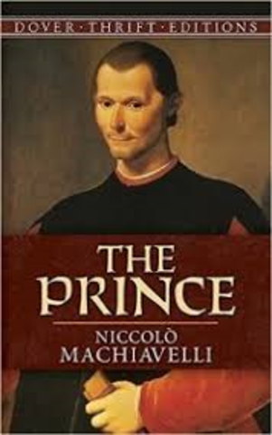 machiavelli writes the prince