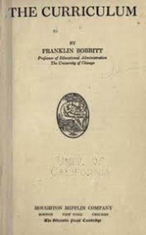 ORÍGENES DE LA TEORÍA CURRICULAR