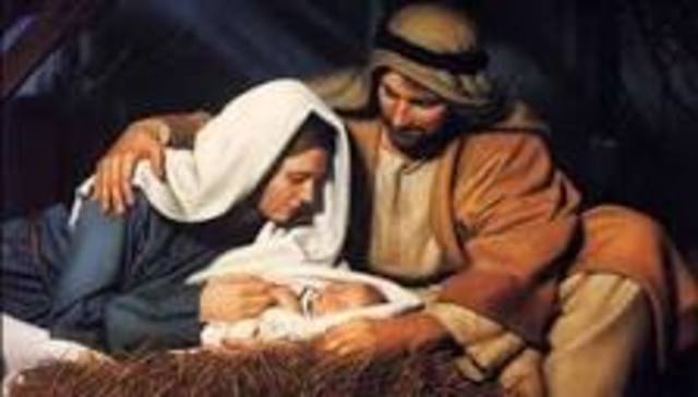 The estimated time Jesus Christ was born