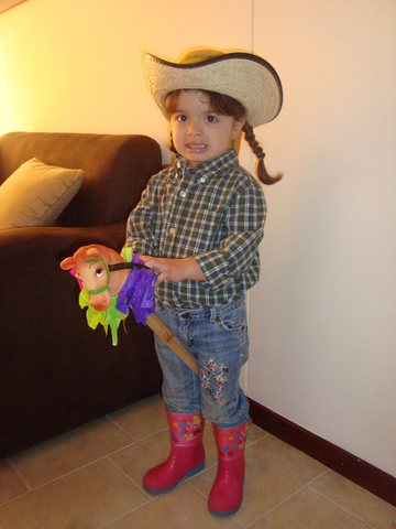 Mi cabalgata en feria de flores