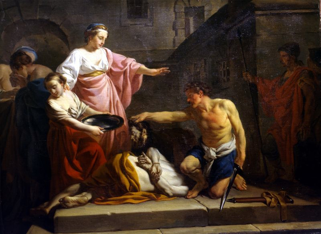 John the Baptist is beheaded by Herod antipas