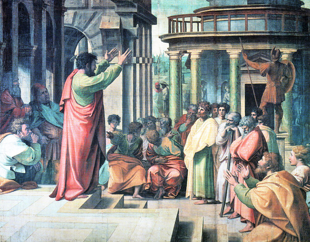 Paul the apostle declares Christianity a universal religion and oreads the gospel throughout the Mediterranean region