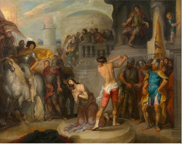 Paul the apostle is executed in Rome