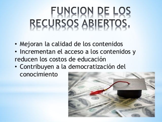 REA (Recursos educativos abiertos)