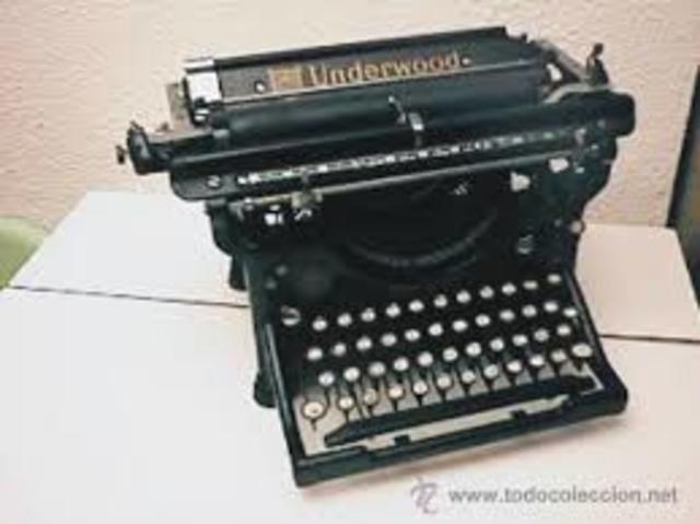 Maquina de escribir