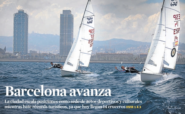 BARCELONA AVANÇA
