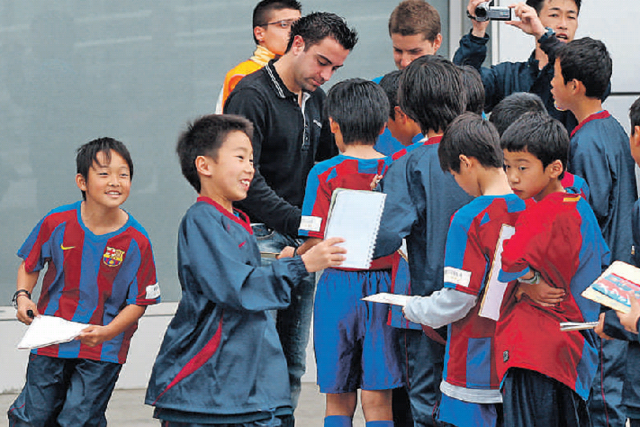 Dos monuments al futbol