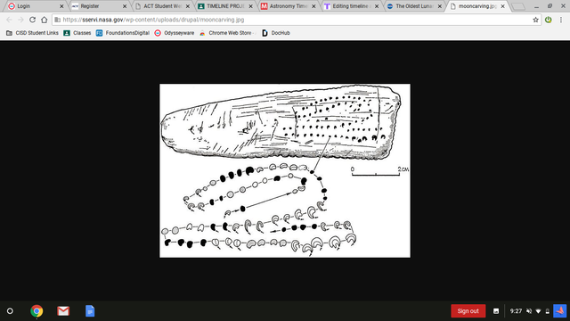 Earliest known recording of the skies